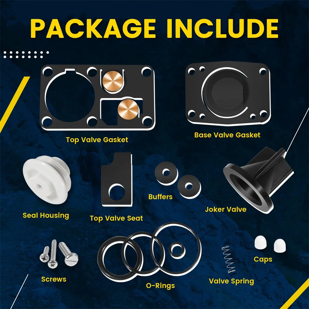 Ersetzen Sie das manuelle Toiletten-Service-Kit für Jabsco 2016-2018 für Toiletten der Serien 2014-2 & 2010-2 (2014-2019) oder (2014-2019) – Detail 8