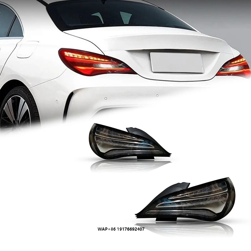 FT Car Lights for Benz CLA W117 C117 Taillights 2013-2019 LED Tail Lamp Dynamic Turn Signal Light Car Taillights Assembly