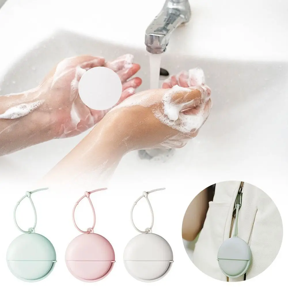 

50 шт. удобная одноразовая мыльная бумага портативная мини-мыльная бумага мыло для мытья рук ванна