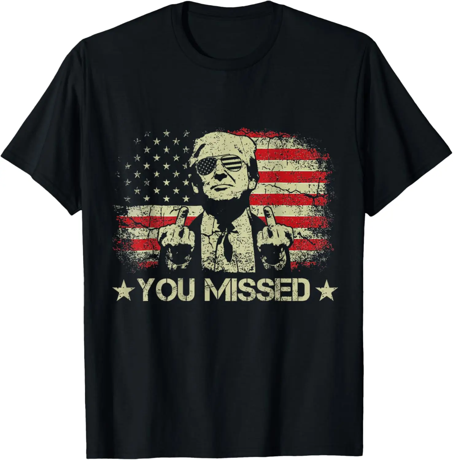 

Trump You Missed Funny Trump 2024 T-Shirt