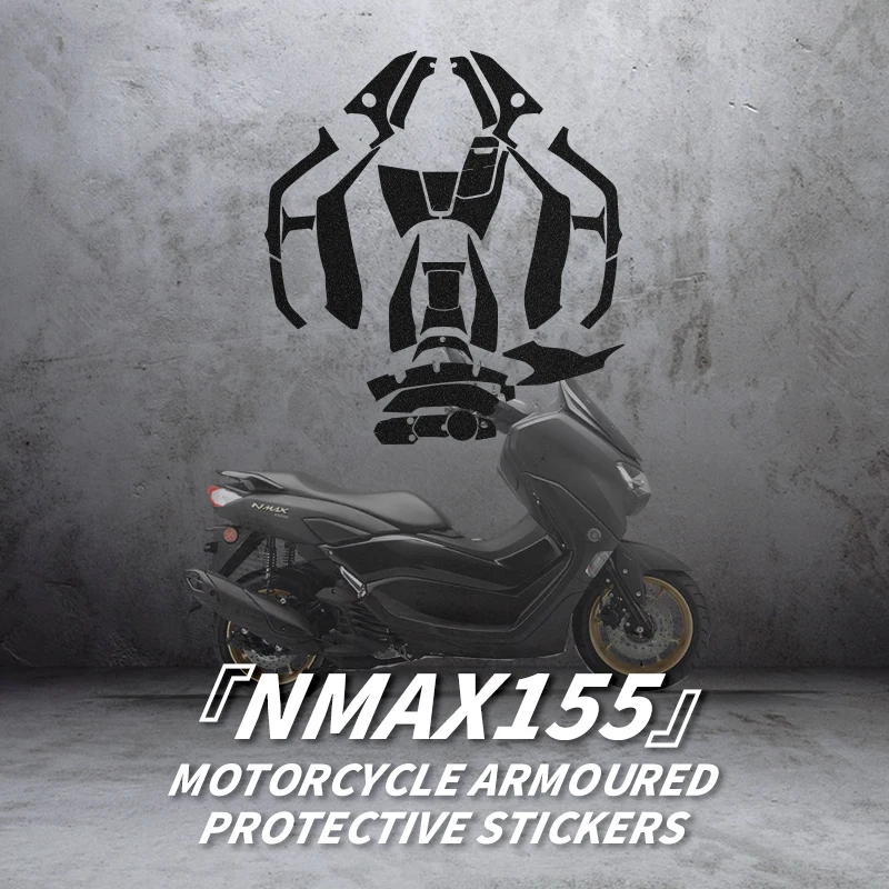 

Used For YAMAHA NMAX155 2022 Styles Bike Accessories Armoured Protective Decoration Sticker High Quality Adhesive Decals