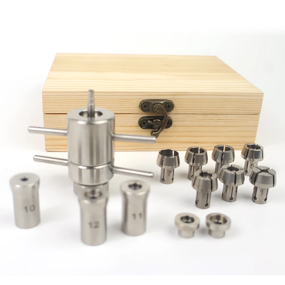 High-Speed Handpiece Repair Kit | FG/Latch Bearing Cartridge Extractor Set for Dental Air Turbine Spare parts Maintenance