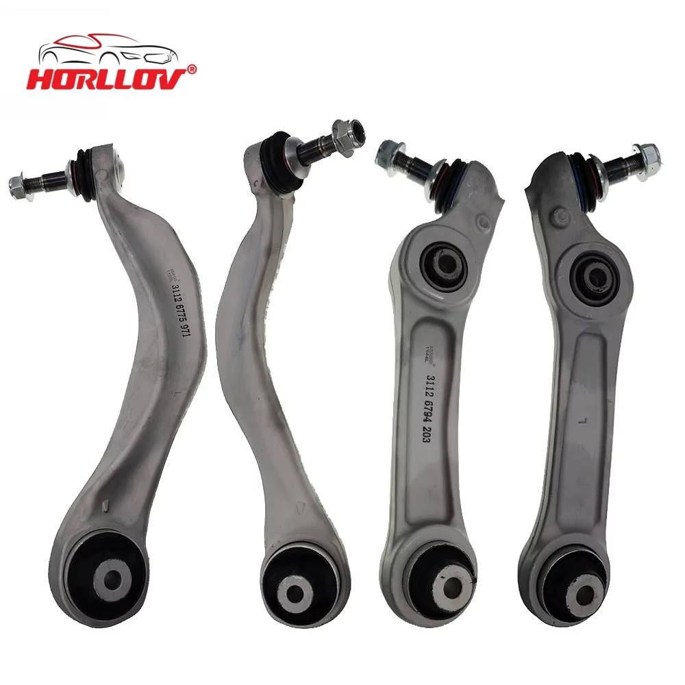 4PCS Lower Left Right Control Arm for BMW 5 F10 F07 6 F12 F13 X5 F15 X6 Suspension System 31126851692 31126864821 31126775971