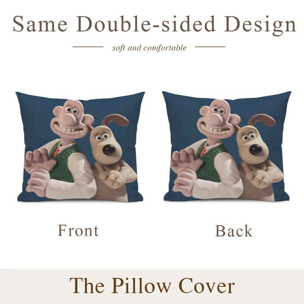 Gromit Cushion Cover Pillowcase Cushion Pillow Home