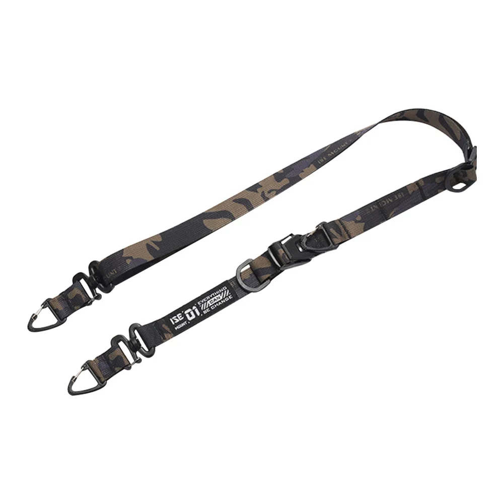 Outdoor Camping Quick Release Bag Strap with Hanging Ring Extensible Shoulder Strap Adjustable Crossbody Strap
