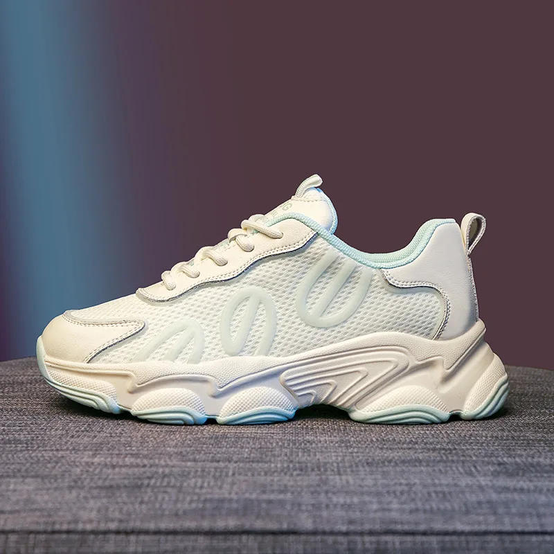 

Women's Sports Shoes Fashion Platform Sports Shoes Ladies Spring And Winter Flat Running Shoes Women's White Casual Sports Shoes