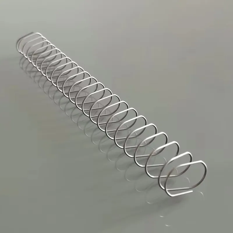 Resorte de compresión rectangular largo, alambre de resorte cuadrado rectangular, diámetro de 1mm