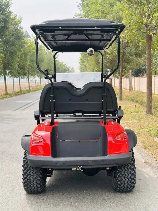 الجملة 48 فولت 2 مقاعد صغيرة رفع الكهربائية عربات صيد عربات التي تجرها الدواب عربة جولف مع بطارية ليثيوم 100ah 200ah