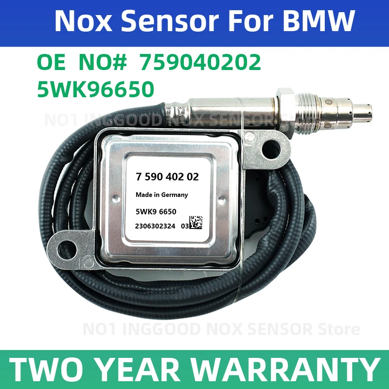 

5WK96650 11787590402 759040202 5WK96650B ﻿ Nitrogen Oxygen Sensor 12V For BMW 5er Touring F10 F11 F18 523i 528i 530i N53 STG