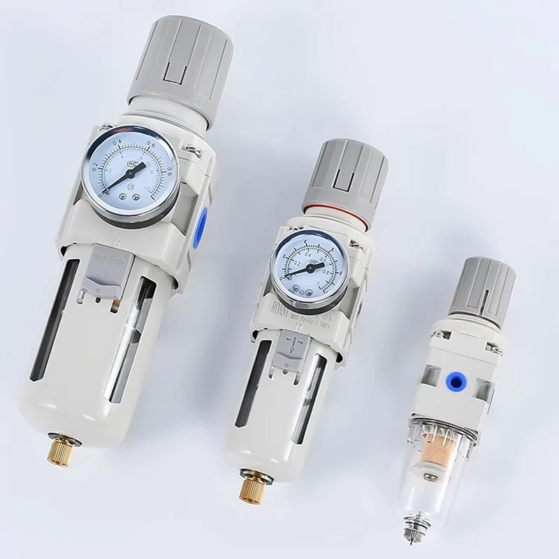 Pneumatic Air Pressure Regulator AW2000-02 AW3000-03 AW4000-04 Compressor Air Filter Controller Oil Seperator Filters