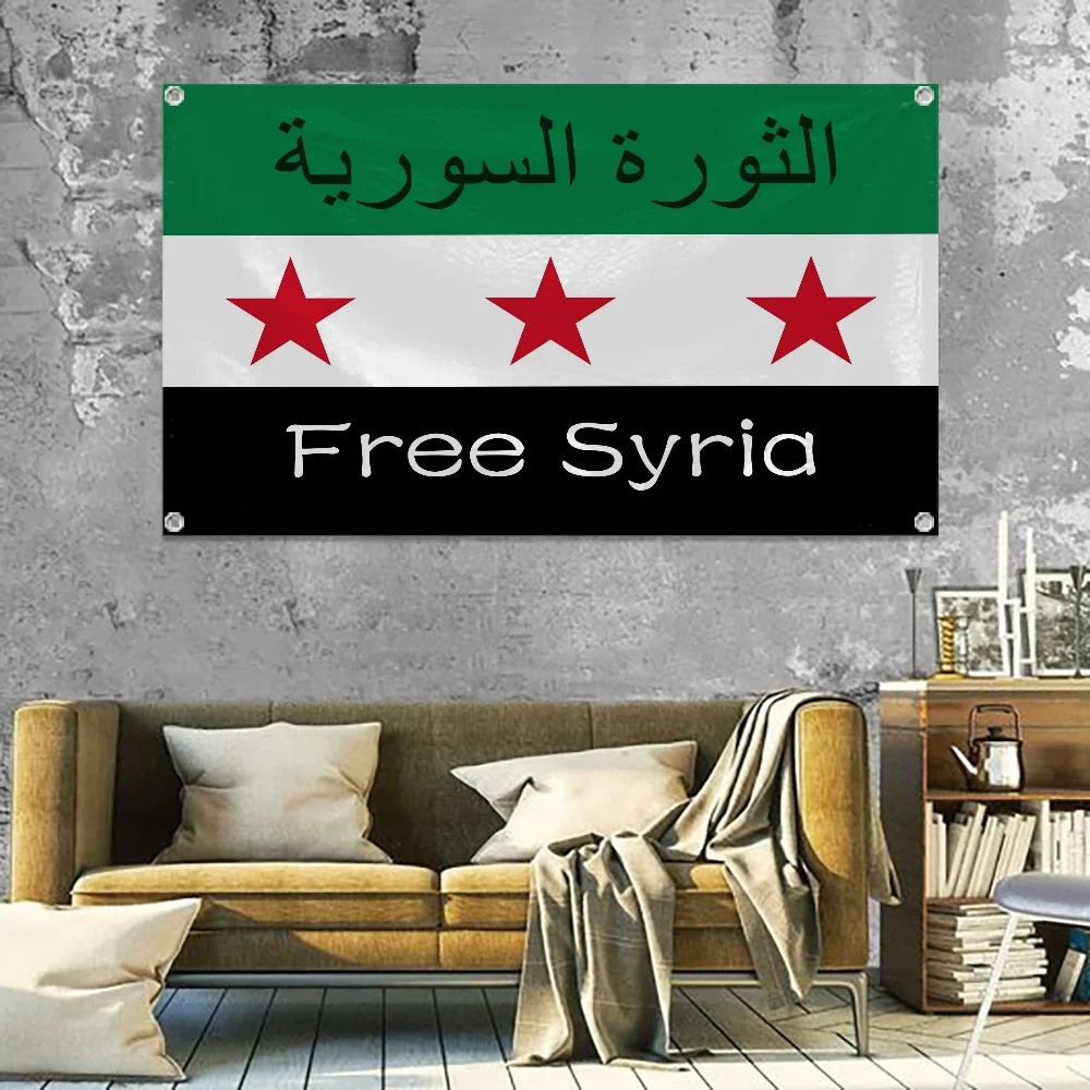 Hang Flags for Rooms Banner Flags for Bedrooms Free Revolutionary Flag National Flag Cheaper Flag Tapestry S-syria Flag Funny