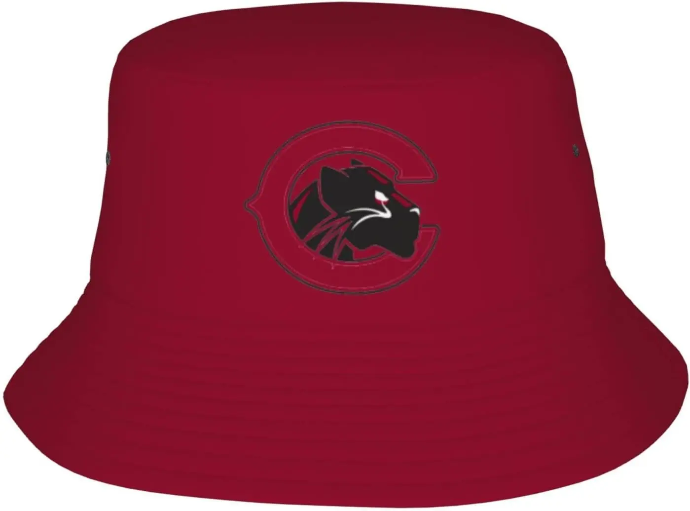 Chapman University Logo Bucket Hats Fashion Sun Cap Packable Outdoor Fisherman Hat for Women and Men Black