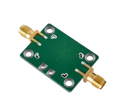 RF Ultra-wideband High-power Amplifier (5M - 6GHz, Gain 20dB) with shielding cover