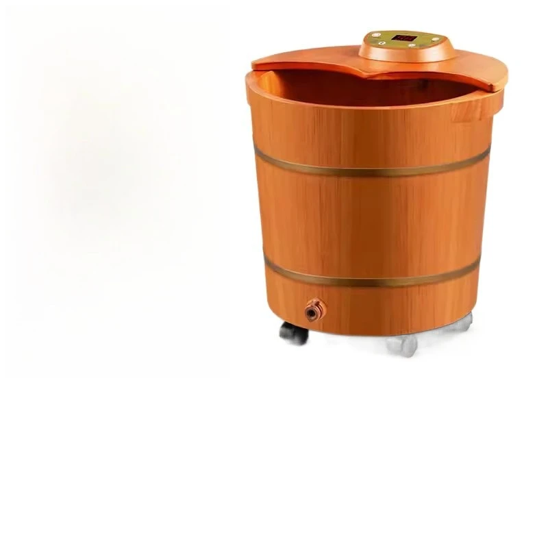 Bucket household foot bath automatic massage heating constant