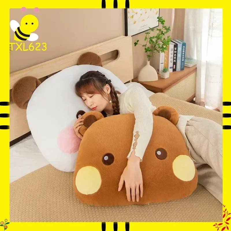 In Stock Kawaii Bubu Dudu Panda Cat Plush Doll Cushion 35/60/80cm Cute Couple Gift Soft Stuffed Animal Pillow For Boys And Girls