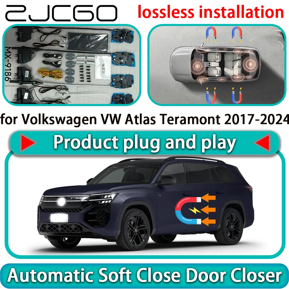 

Комплект электроприводов дверей с функцией плавного закрывания (Soft Close) для Volkswagen VW Atlas Teramont 2017-2024, OEM