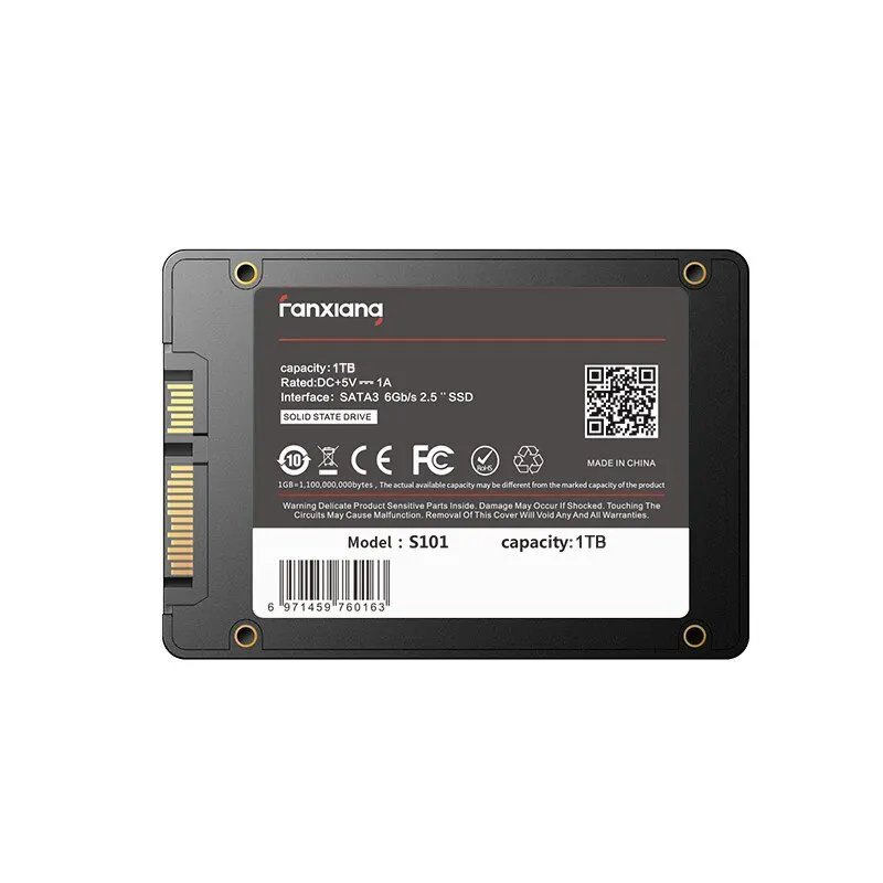 Fanxiang S101 SSD 120GB 128GB 256GB 512GB 480GB 240GB 2.5 sataheng SSD 1TB unità a stato solido interna per PC Desktop portatile