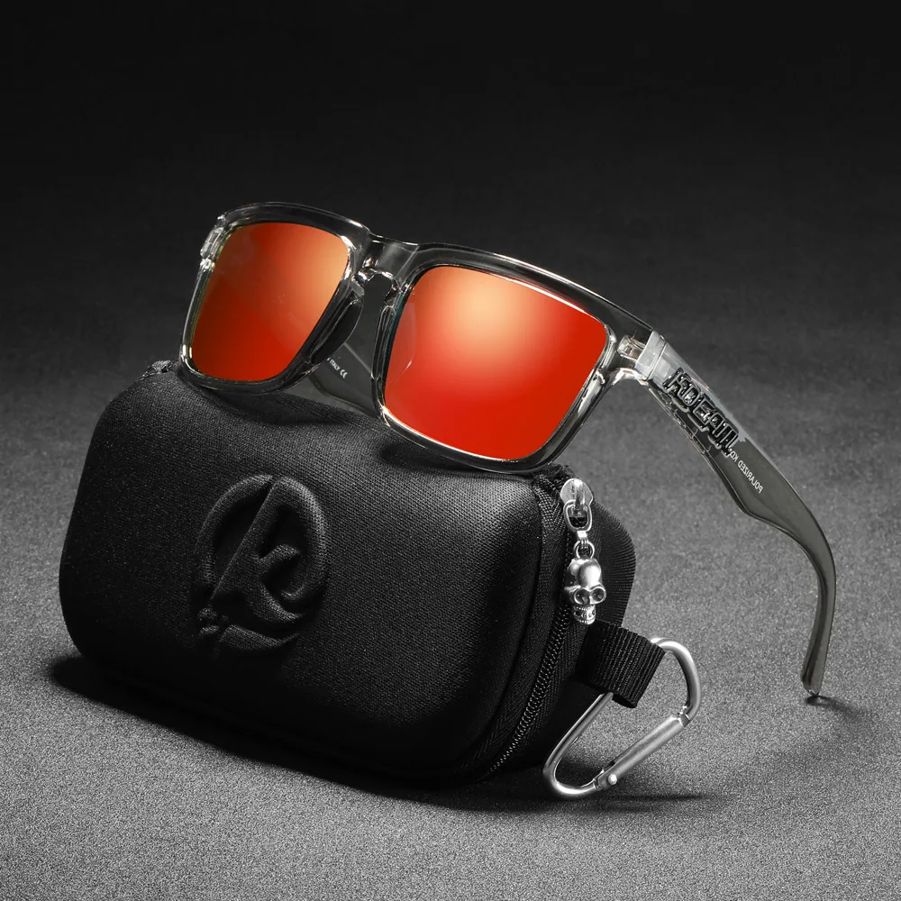 Neue KDEAM Marke Kurze Design Männer Platz Polarisierte Sonnenbrille Hochwertige Fahren Sonnenbrille Mode Frauen Shades UV400 Brillen – Detail 26
