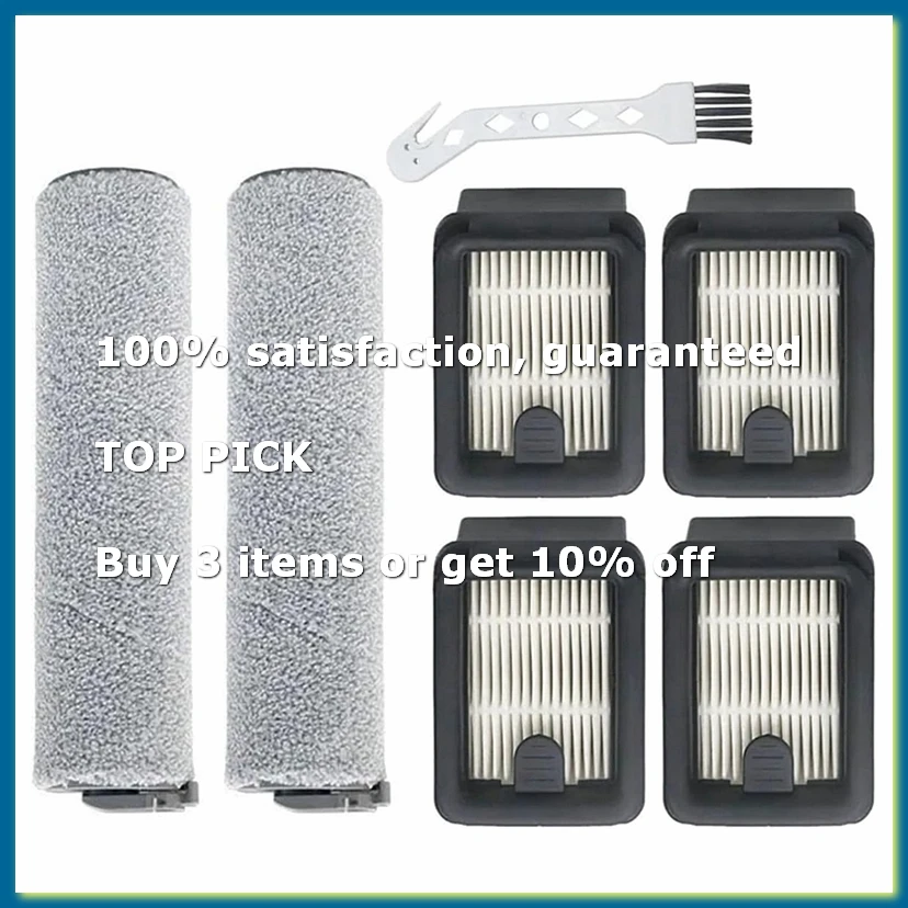 ●Roller Brush, Hepa Filter, Compatible for X100 / X100 S / X100 Pro, Smart Wet & Dry Vacuum Cleaner Spare Parts