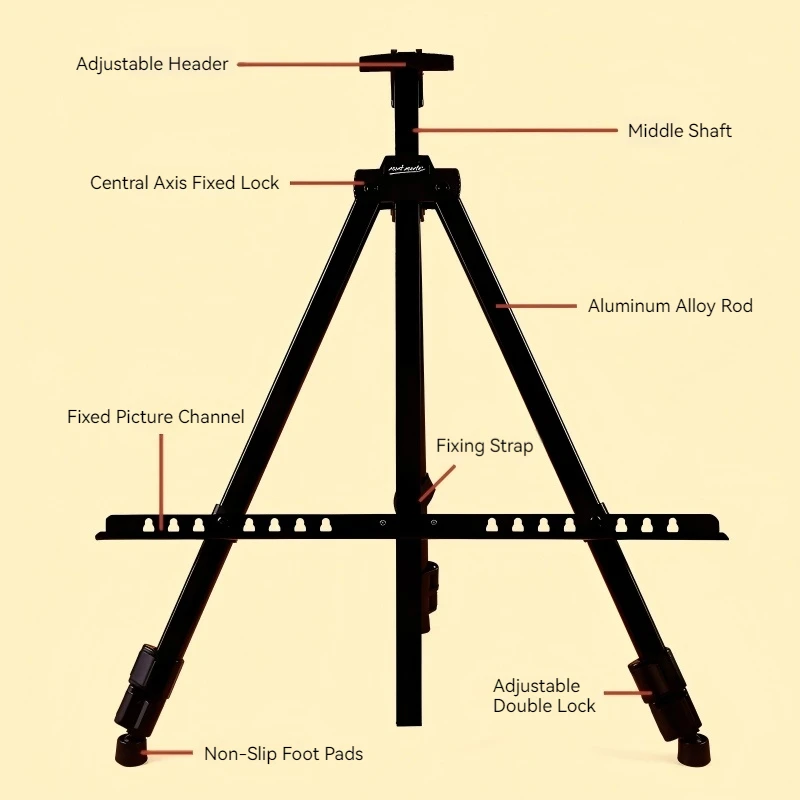 Thumbnail 4 - #25 Compare Adjustable Painting Easels Before You Buy