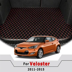 Car Trunk Mats Fit For Hyundai For Veloster 2011 2012 2013 2014 2015 Rear Trunk Liner Cargo Foot Pads Accessories Products Parts