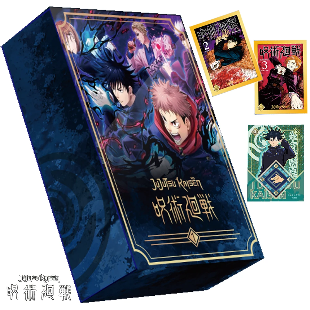 Jujutsu Kaisen Collection Card For Kids Fushiguro Megumi Itadori Yuji Warlock Character Booster Doujin Toys And Hobbies Gifts