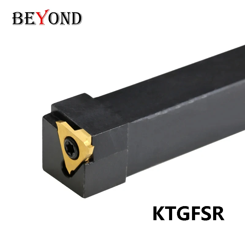 ALÉM-Slotting Turning Tool Holder, KTGFSL1212H16, KTGFSL1616H16, KTGFSL2020K16, KTGFSL2525M16, KTGFSR16H16, KTGFSR, 10mm, CNC