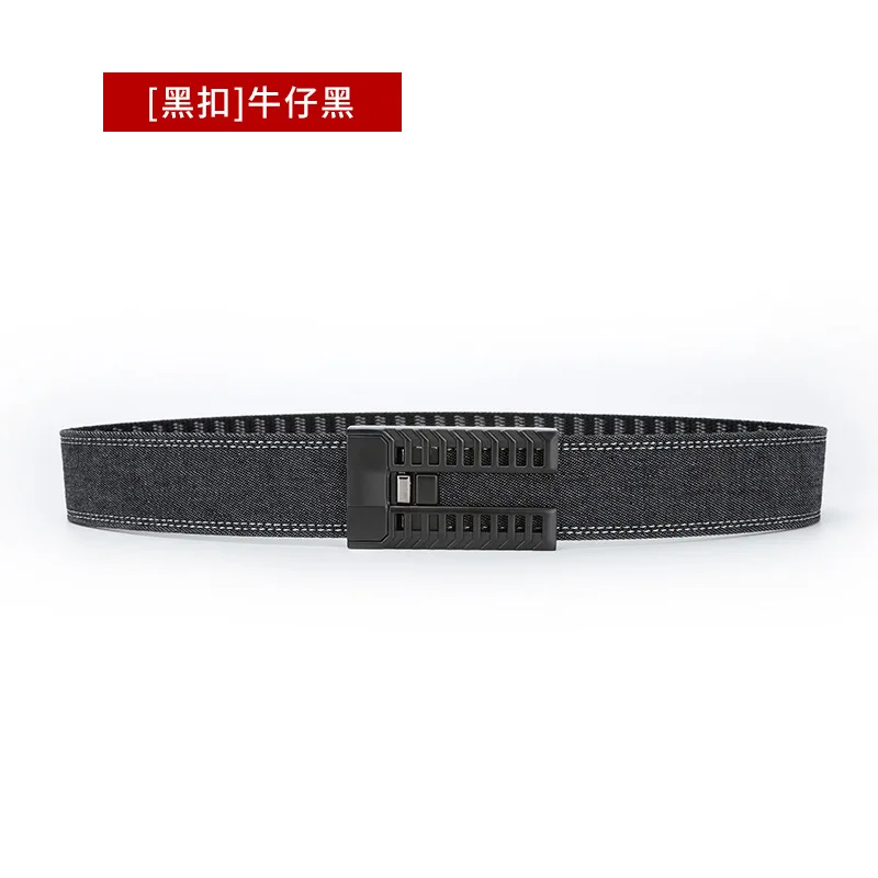 

Western Causal Outdoor Business Jeans Joker Adjustable Toothless Automatic Buckle Men Belt