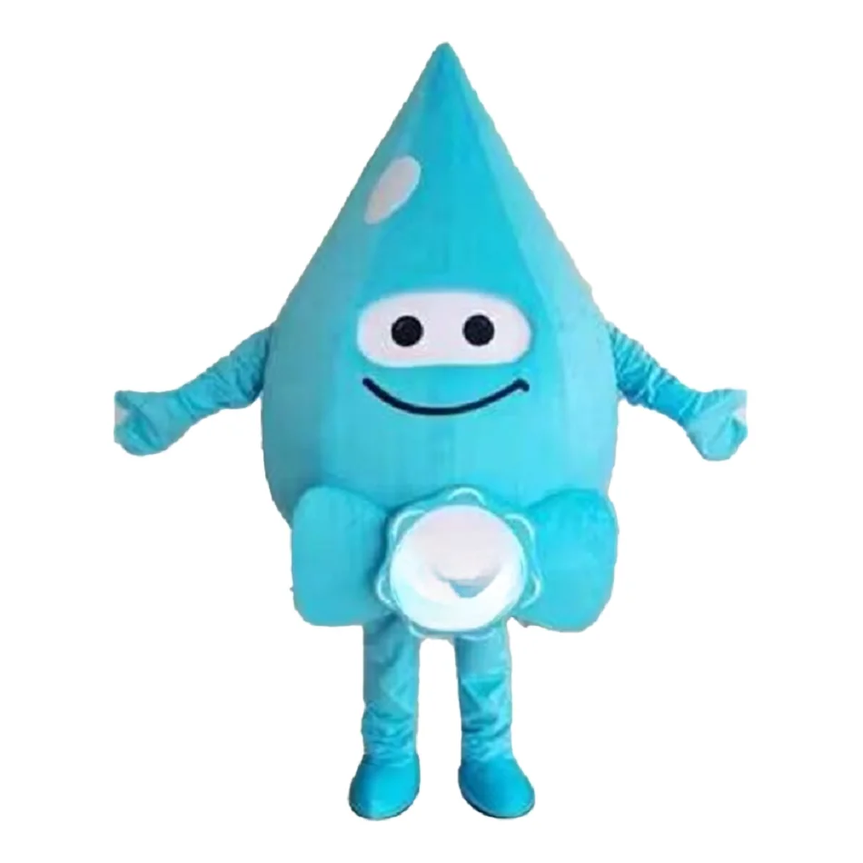 Disfraz de Mascota de gota de agua para adultos, ropa de muñeca de gota de agua para halloween, fiesta de Navidad, publicidad, disfraz para caminar, nuevo