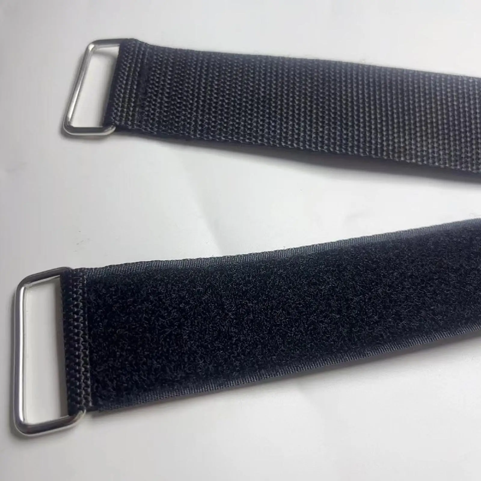 Universal Nylon Rowing Machine Foot Pedal Straps Adjustable Easy Install Rower Parts for Leg Training and Gym
