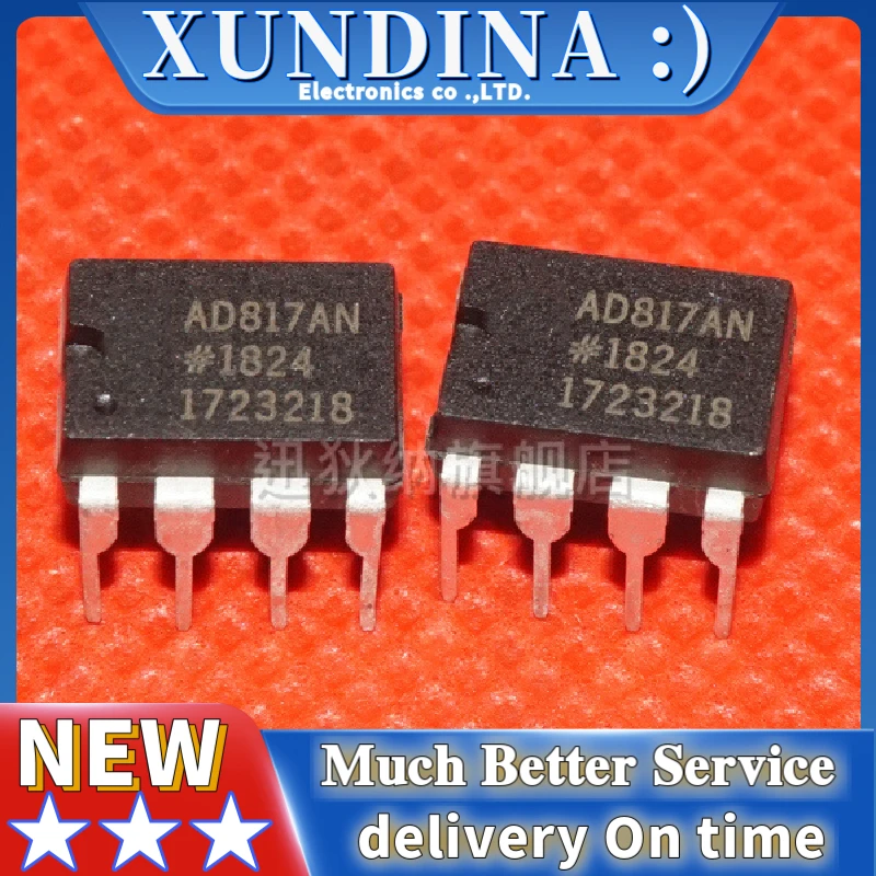 5PCS AD817AN DIP-8 new and original IC