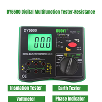 DY5500 Digital 4-in-1 Tester-Insulation, Earth, Voltmeter & Phase Indicator (0.01 - 2000Ω) - Ultimate Multi-Function Tool
