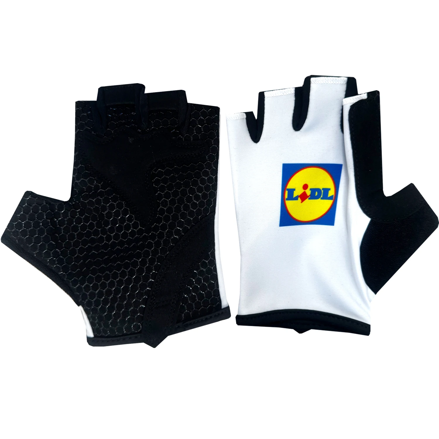 2025 الإمارات العربية المتحدة فريق قفازات ركوب الدراجات TRKKING فريق نصف اصبع الرجال النساء روبا الطريق دراجة قفازات تشغيل اللياقة البدنية رياضة ركوب الدراجات قفازات