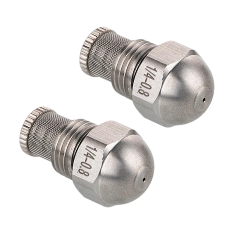  2pack Rustless Minimum Pressure Fine Fog Nozzles For Garden Watering Refrigerating Systems