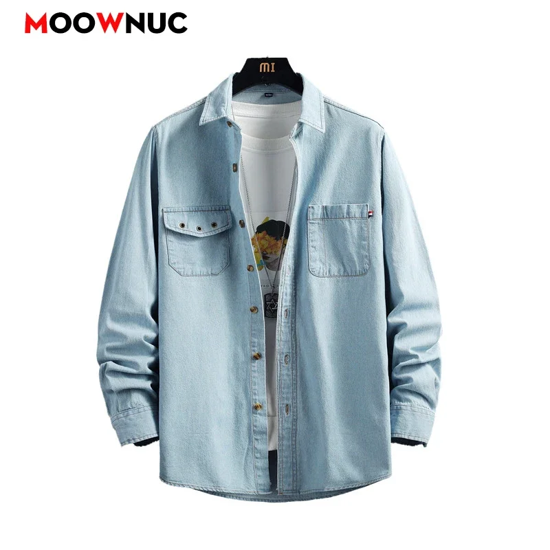 

Летние модные рубашки, популярная корейская одежда, блузка, уличная одежда, мужская одежда с длинным рукавом, Hombre Smart Casual