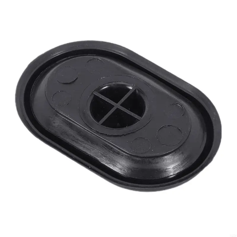 Vehicle Body Opening Cover Set N90508801, 10 Piece Black Underbody Seal Covers for Golf 4/5/6 Chassis Opening Replacement X37F