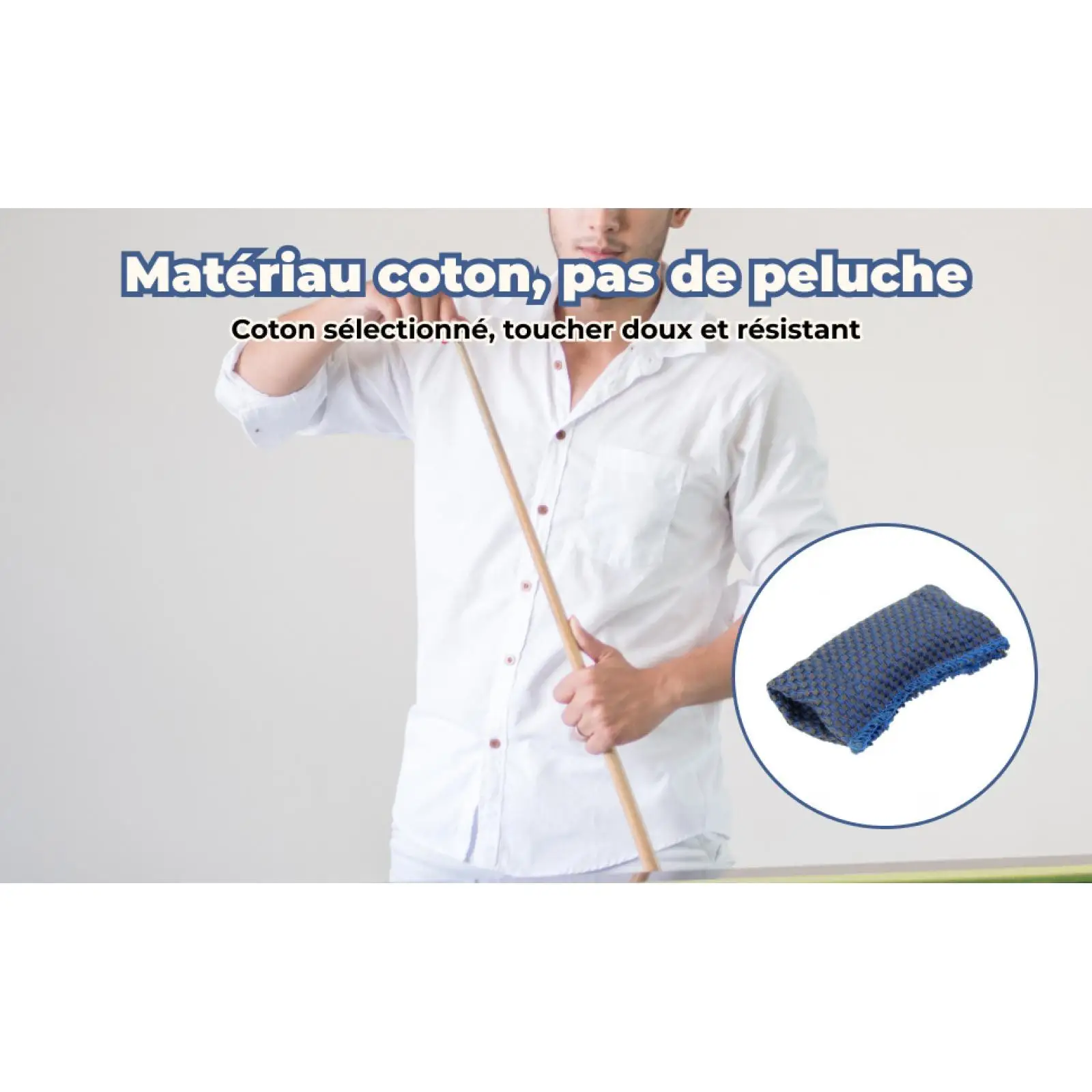 

Billiard Shaft Slicker Cotton Polisher Pool Cue Cleaning Cloth for Table Accessories and Billiard Cue Repair Kit