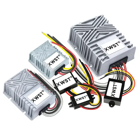 Convertitore step down XWST DC DC 36V48V60V72V85V a 24V Impermeabile IP67 Converte a 24VDC Buck Car Power Supply