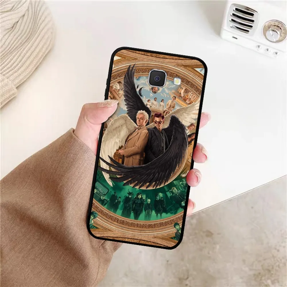 Hot TV Good O-Omens Phone Case For Samsung J 7 plus 7core J7 neo J6 plus prime J6 J4 J5 Mobile Cover