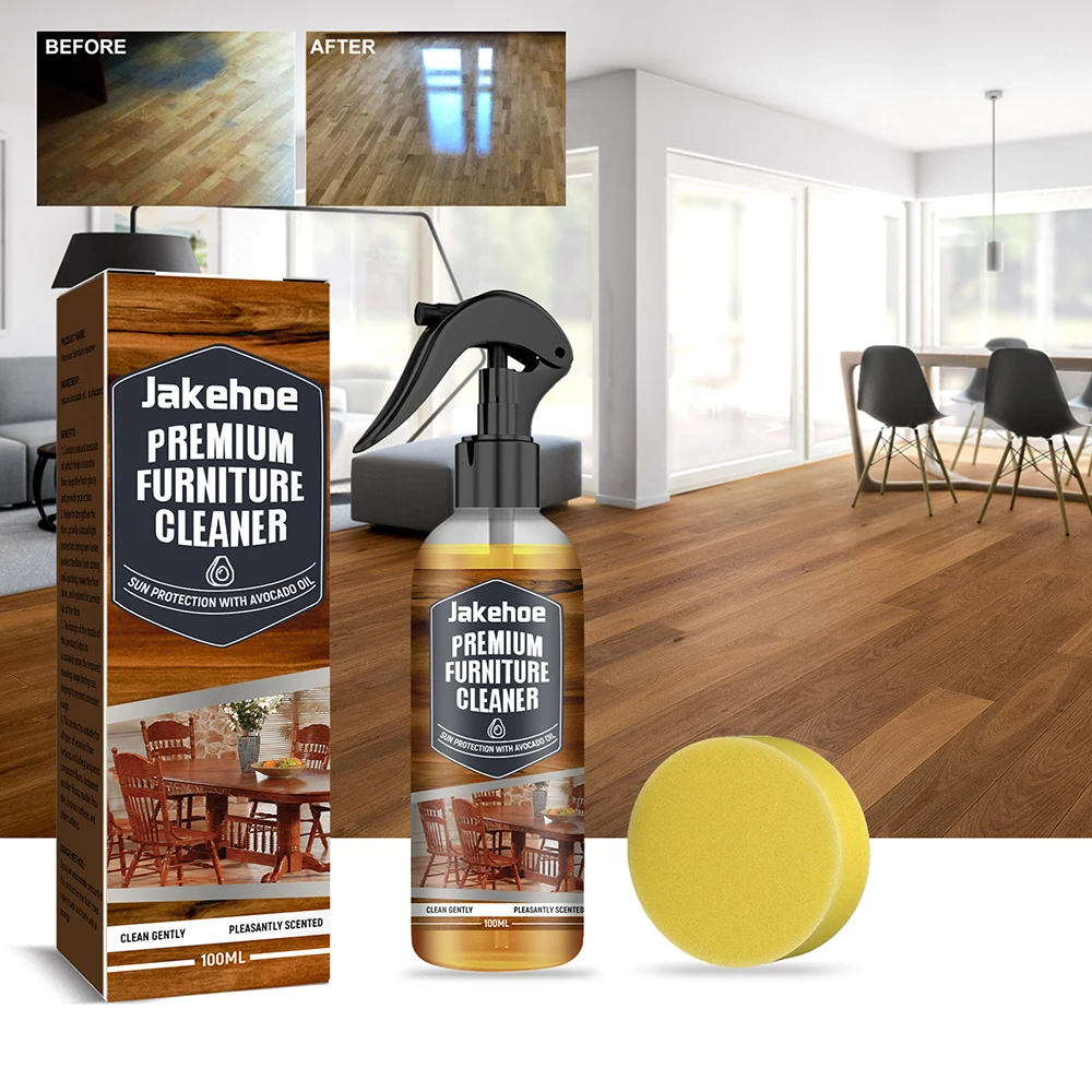 100ml Floor Cleaner Shine Enhancer Multi-Purpose Powerful Stain Maintenance Polishing Agents For Floor Doors Chairs Furniture