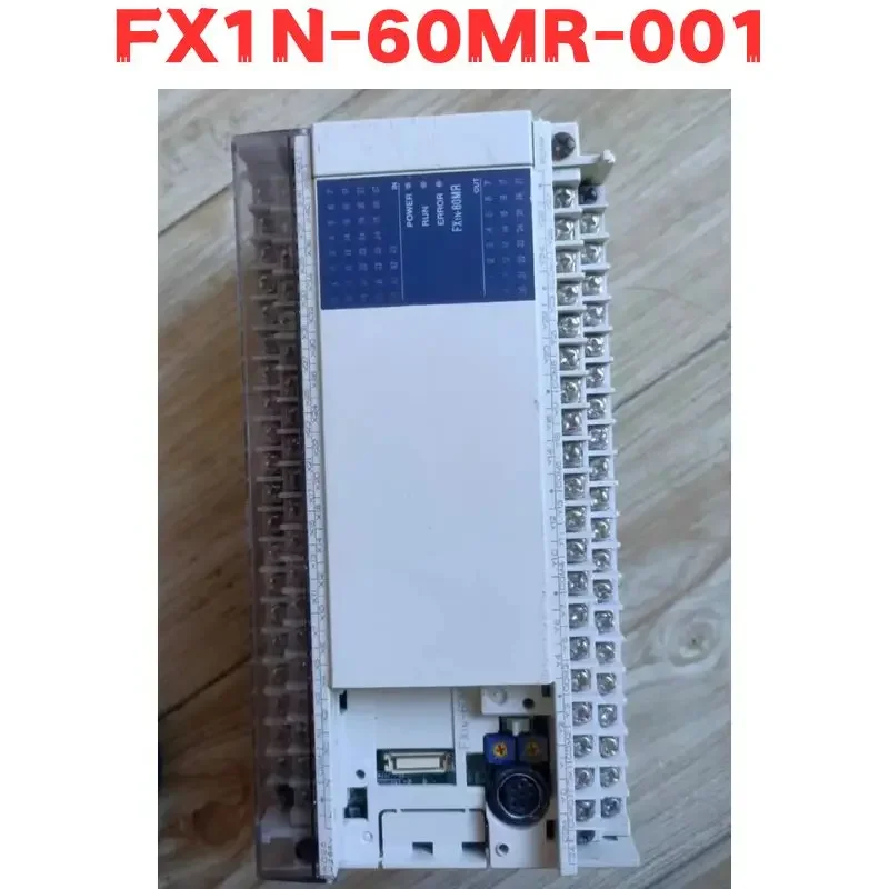 Second-hand FX1N-60MR-001 FX1N 60MR 001 PLC Tested OK