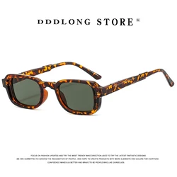 DDDLONG Retro Fashion Square Sunglasses Women Men Sun Glasses Classic Vintage UV400 Outdoor Shades D241