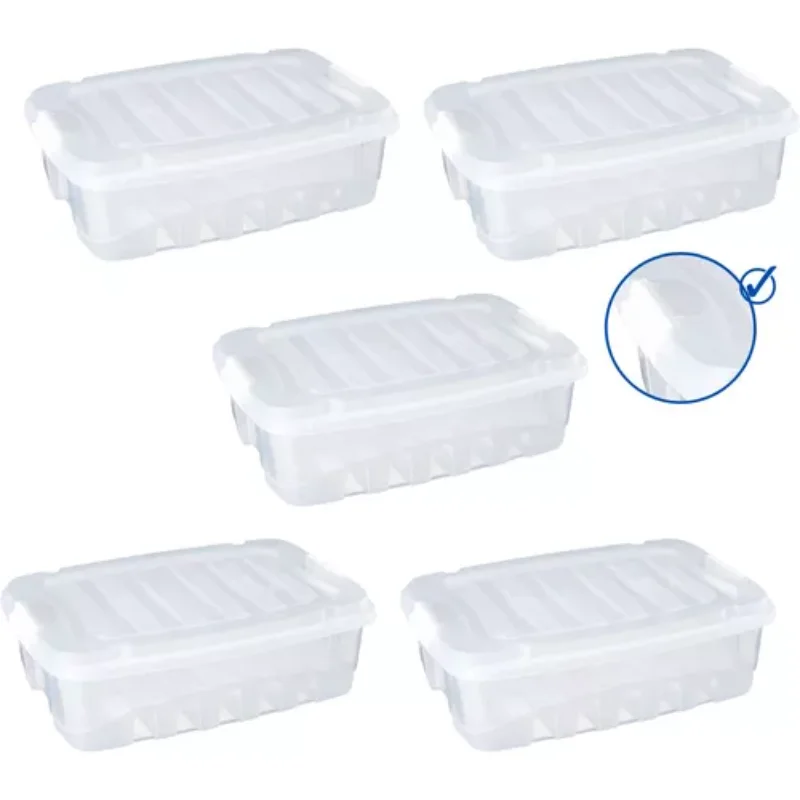 

5 Organizer Box 38 Litres Large Multipurpose Boxes, Boxes and Baskets Decorative Boxes