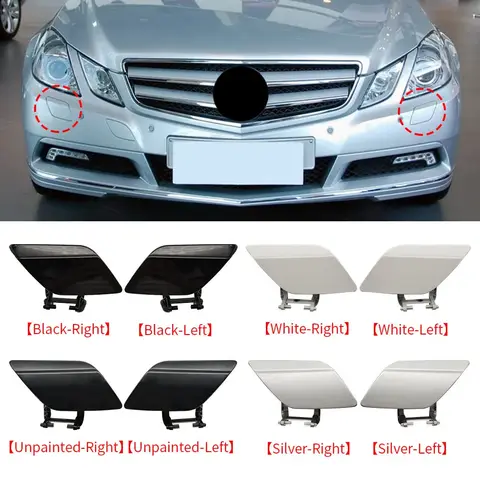 메르세데스 W207 자동차 앞 범퍼 헤드 라이트 와셔 스프레이 커버 캡 벤츠 E 클래스 쿠페 E200 E260 E300 2078800105