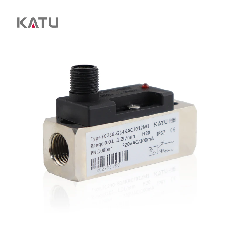 Mechanical Flow Switch G14 Internal Thread for Mechanical Equipment Medium Temperature 100 Degree Celsius