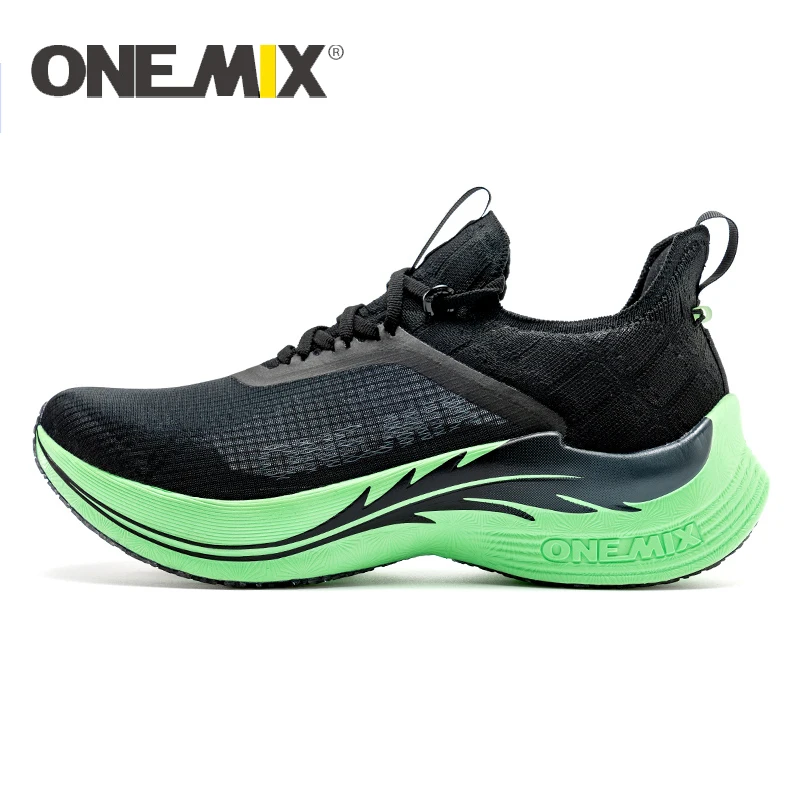 

ONEMIX 2024 Man Carbon Plate Marathon Running Racing Shoes Professional Stable Support Shock-relief Ultra-light Rebound Sneakers