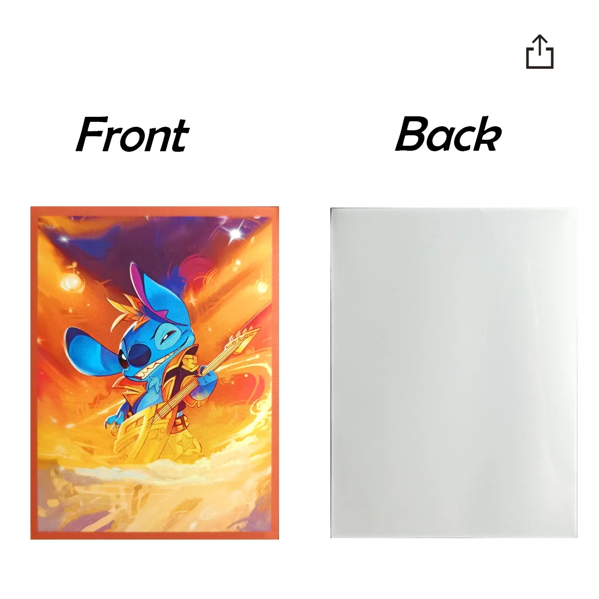 60PCS Lorcana Stitch Sleeves Standard Size Card Outer Sleeve Deck Protector  PKM/MTG Trading Card Shield Non Foil Cover 66x91mm - AliExpress 26