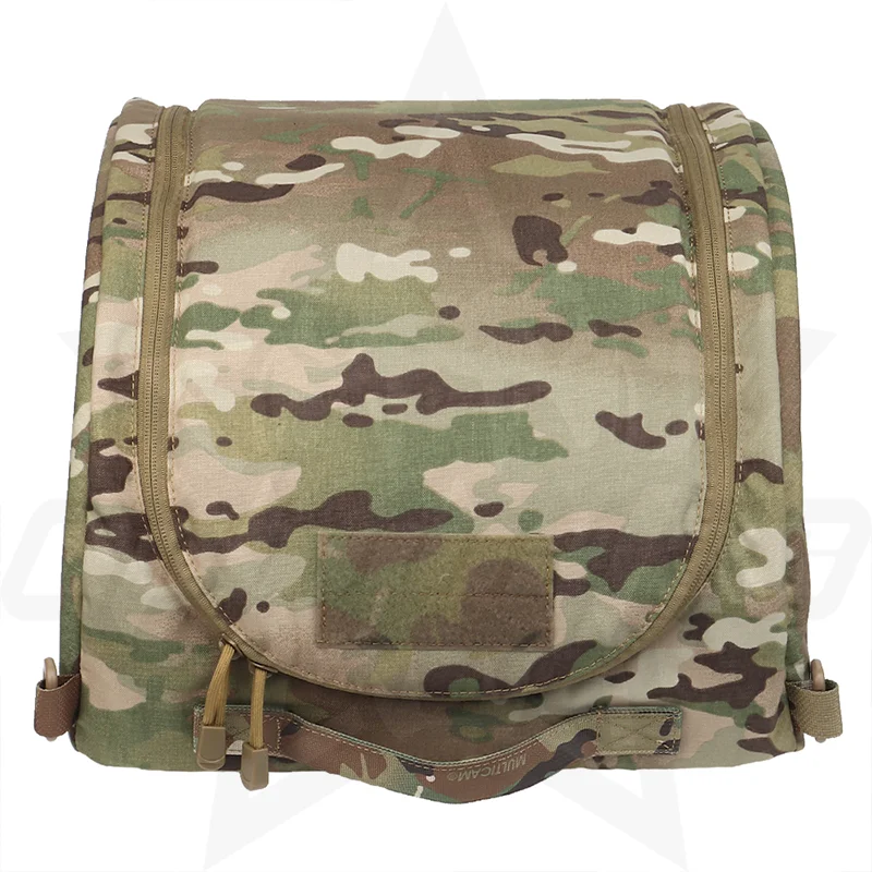 Large Capacity Hunting Equipment Storage Bag Helmet Storage Handbag Convenient Zipper Helmet Bag