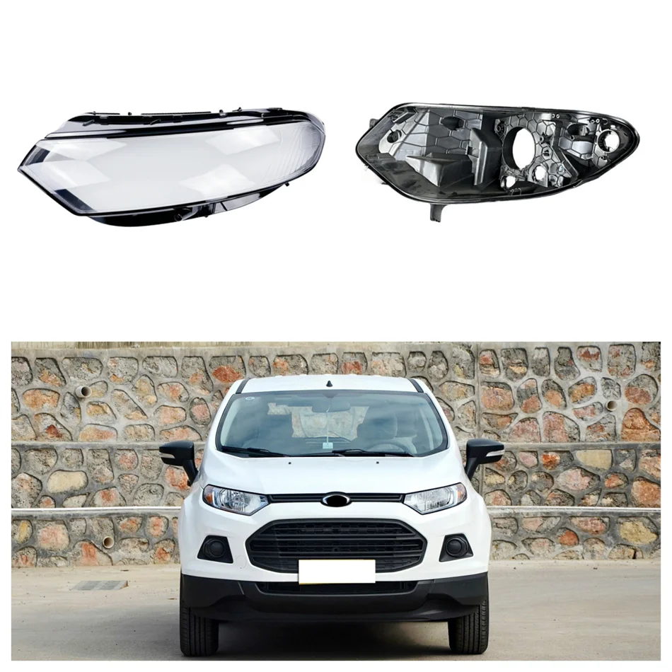 For Ford Ecosport 2013 2014 2015 2016 Automotive Accessories Car Base Head Lamp Shell Headlight Base Headlight Lampshades Lamp