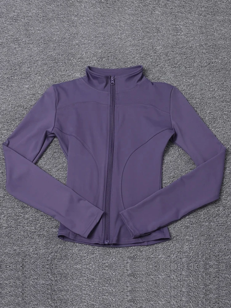 Dámská sportovní bunda, tílko na jógu, kostým s dlouhým rukávem, tričko s kapucí, cvičební kabát, oblečení do posilovny, sportovní oblečení, léto 2025 - náhled 5